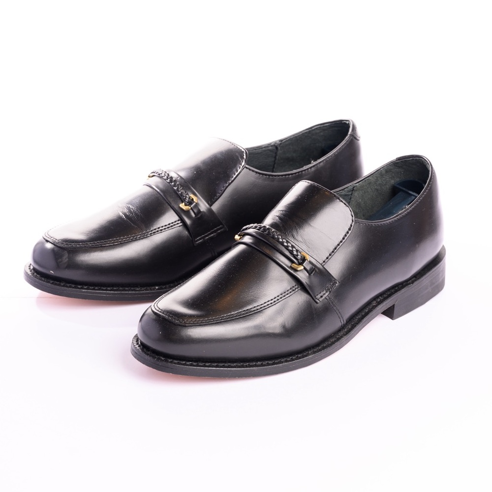 O’Sullivan Executive Imperial Black Leather Loafers - 10.5 E